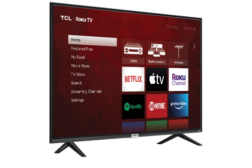 TCL 43S435 TV 109.2 cm (43") 4K Ultra HD Smart TV Wi-Fi Black 1