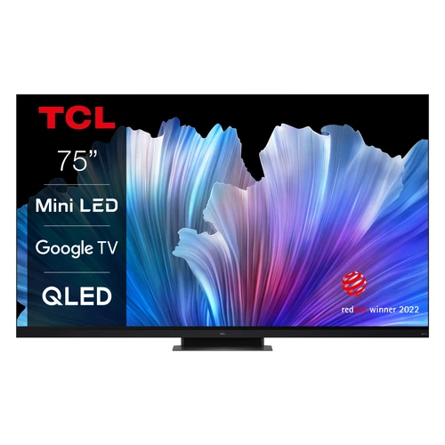 TCL 75C935K TV 190.5 cm (75") 4K Ultra HD Smart TV Wi-Fi Black 1