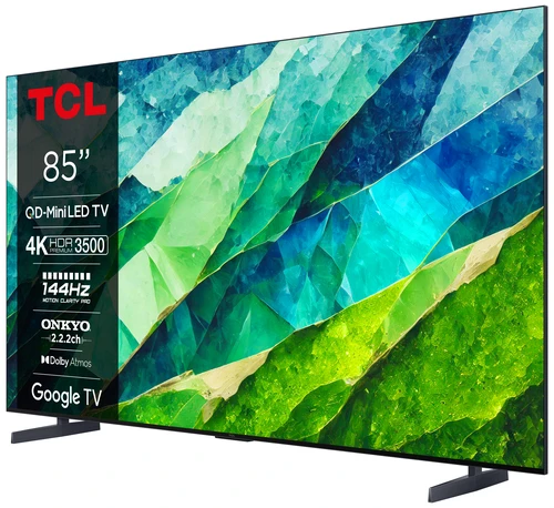 TCL C855 Series 85C855 4K QD-Mini LED Google TV 1
