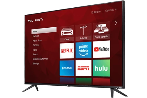 TCL R617 190.5 cm (75") 4K Ultra HD Smart TV Wi-Fi Black 1