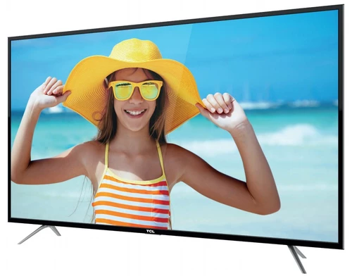 TCL U55P6066 TV 139.7 cm (55") 4K Ultra HD Smart TV Wi-Fi Black, Silver 340 cd/m² 1