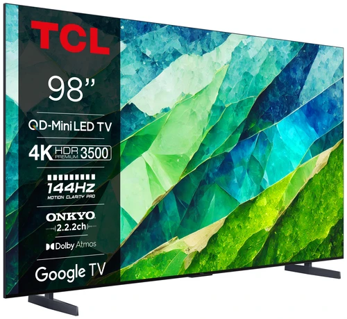 TCL C855 Series 98C855 4K QD-Mini LED Google TV 2