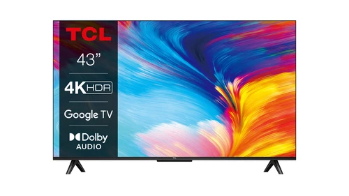 TCL P63 Series 4K Ultra HD 43" 43P635 Dolby Audio Google TV 2022