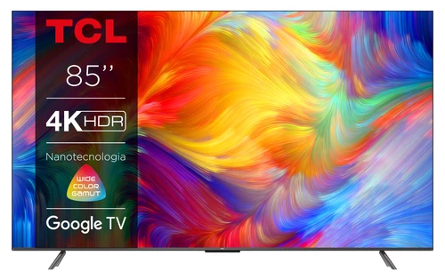 Change language of TCL 85P735 4K LED Google TV