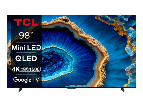 TCL C80 Series 98C809 TV 2.49 m (98") 4K Ultra HD Smart TV Wi-Fi Black