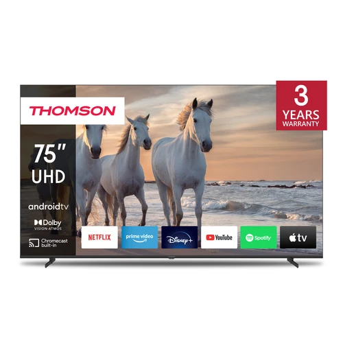Thomson 75UA5S13 TV 190.5 cm (75") 4K Ultra HD Smart TV Wi-Fi Black 0