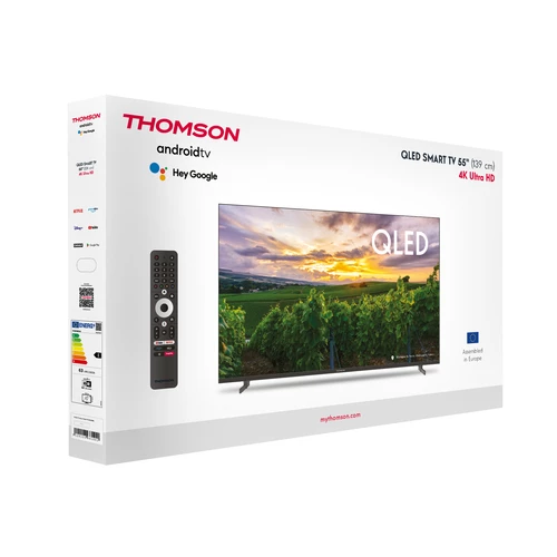 Thomson 55QA2S13 TV 139.7 cm (55") 4K Ultra HD Smart TV Wi-Fi Grey 5