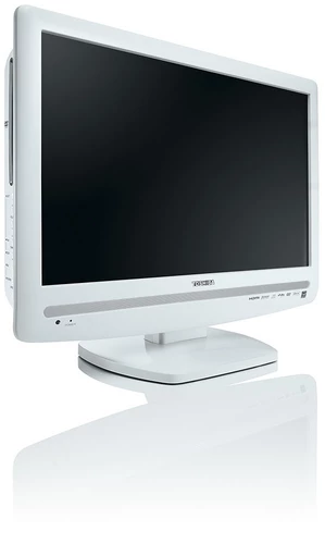 Toshiba 19DV616D TV 48,3 cm (19") WXGA Blanc 0