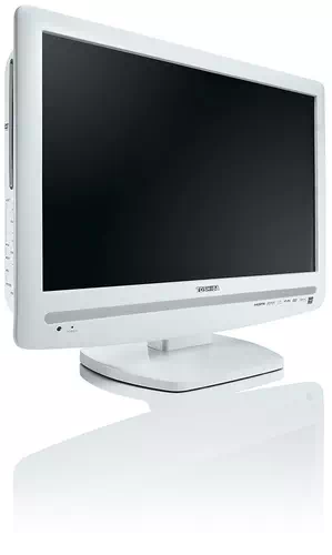 Toshiba 19DV556D TV 48,3 cm (19") WXGA Blanc