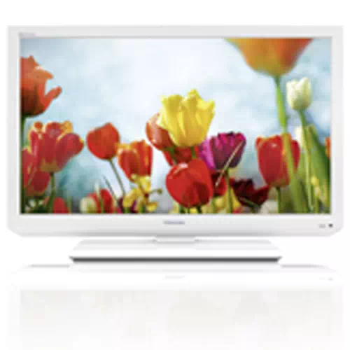 Toshiba 22EL834G TV 55,9 cm (22") HD Blanc
