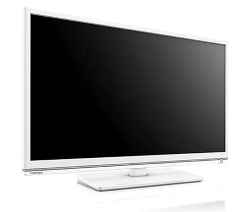 Toshiba 24D1534DG TV 61 cm (24") HD Blanc