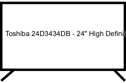 Toshiba 24D3434DB TV 61 cm (24") HD Smart TV Wifi Blanc