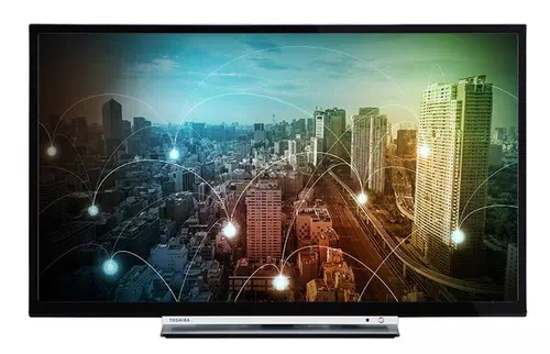 Toshiba 24W3753 HD LED TV 61 cm (24") Smart TV Wifi Noir