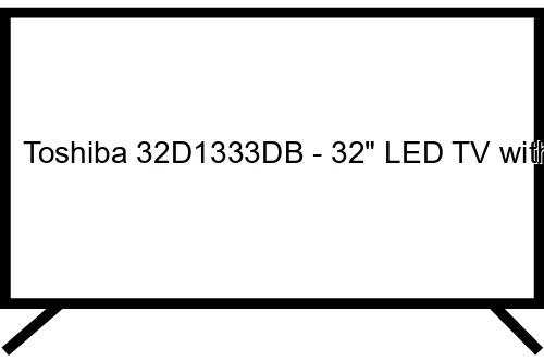 Toshiba 32D1333DB Televisor 81,3 cm (32") HD Negro