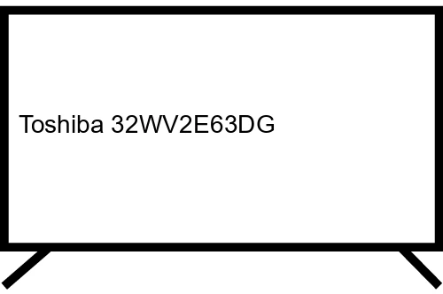 Preguntas y respuestas sobre el Toshiba 32WV2E63DG