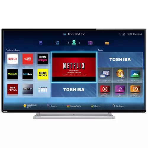 Toshiba 47L6453DB TV 119,4 cm (47") Full HD Smart TV Wifi Noir