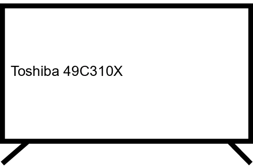 Toshiba 49C310X TV 124,5 cm (49") 4K Ultra HD Wifi Noir